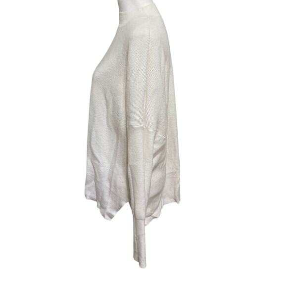 dreamers Winter White Sweater size S NEW Slouchy Soft Rib Stitch - Picture 5 of 9